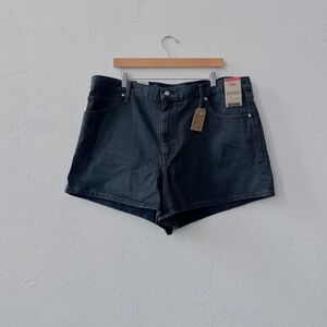LEVIS HIGH WAISTED MOM SHORTS